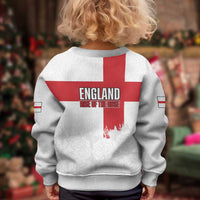 Women Rugby England Kid Ugly Christmas Sweater Rise of the Rose World Champions - Wonder Print Shop
