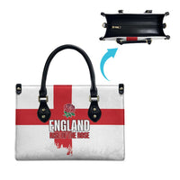 Women Rugby England Leather Bag Rise of the Rose World Champions - Wonder Print Shop