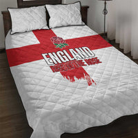 Women Rugby England Quilt Bed Set Rise of the Rose World Champions - Wonder Print Shop