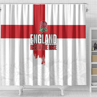 Women Rugby England Shower Curtain Rise of the Rose World Champions - Wonder Print Shop
