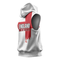 Women Rugby England Sleeveless Hoodie Rise of the Rose World Champions - Wonder Print Shop