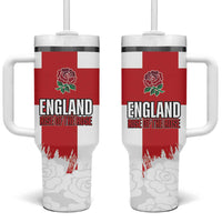 Women Rugby England Tumbler With Handle Rise of the Rose World Champions - Wonder Print Shop