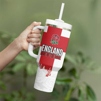 Women Rugby England Tumbler With Handle Rise of the Rose World Champions - Wonder Print Shop