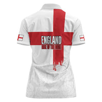 Women Rugby England Women Polo Shirt Rise of the Rose World Champions - Wonder Print Shop