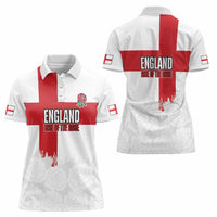 Women Rugby England Women Polo Shirt Rise of the Rose World Champions - Wonder Print Shop