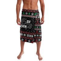 Six Seven Skeleton Hand Christmas Lavalava Meme Gen Alpha Slang - Wonder Print Shop