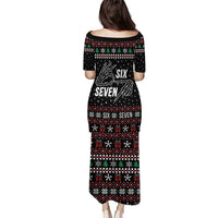 Six Seven Skeleton Hand Christmas Puletasi Meme Gen Alpha Slang - Wonder Print Shop