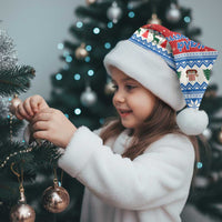 Greece Viking Santa Christmas Santa Hat Funny Reindeer Norse Xmas - Wonder Print Shop