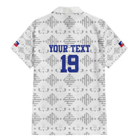 Custom Haiti Football Family Matching Mermaid Dress and Hawaiian Shirt National Flag Design - Wonder Print Shop