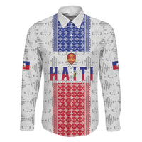 Custom Haiti Football Family Matching Summer Maxi Dress and Hawaiian Shirt National Flag Design - Wonder Print Shop