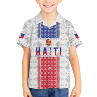 Custom Haiti Football Hawaiian Shirt National Flag Design - Wonder Print Shop