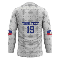 Custom Haiti Football Hockey Jersey National Flag Design - Wonder Print Shop
