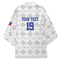 Custom Haiti Football Kimono National Flag Design - Wonder Print Shop