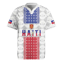 Custom Haiti Football Rugby Jersey National Flag Design - Wonder Print Shop
