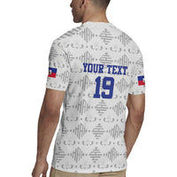 Custom Haiti Football Rugby Jersey National Flag Design - Wonder Print Shop