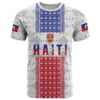 Custom Haiti Football T Shirt National Flag Design - Wonder Print Shop