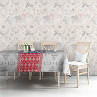 Custom Haiti Football Tablecloth National Flag Design - Wonder Print Shop