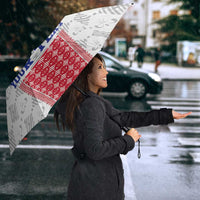 Custom Haiti Football Umbrella National Flag Design - Wonder Print Shop