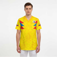 Colombia Rene Higuita Scorpion Kick Scrub Top Home Retro 1995 Goalkeeper Legend - Wonder Print Shop