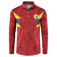 Colombia Rene Higuita Scorpion Kick Button Sweatshirt Away Retro 1995 Goalkeeper Legend - Wonder Print Shop