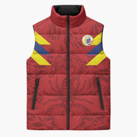 Colombia Rene Higuita Scorpion Kick Sleeveless Puffer Jacket Away Retro 1995 Goalkeeper Legend - Wonder Print Shop