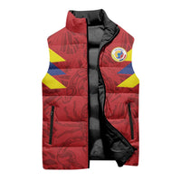 Colombia Rene Higuita Scorpion Kick Sleeveless Puffer Jacket Away Retro 1995 Goalkeeper Legend - Wonder Print Shop
