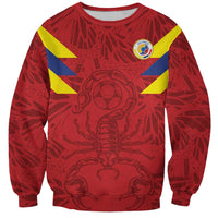 Colombia Rene Higuita Scorpion Kick Sweatshirt Away Retro 1995 Goalkeeper Legend - Wonder Print Shop