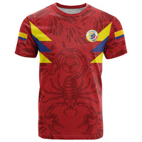 Colombia Rene Higuita Scorpion Kick T Shirt Away Retro 1995 Goalkeeper Legend - Wonder Print Shop