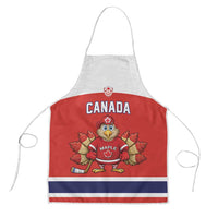 Canada Ice Hockey Apron Maple Leaf Turkey Mascot