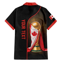 Personalized Canada Football 2026 Hawaiian Shirt Trophy Flag Pride Art