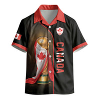 Personalized Canada Football 2026 Kid Hawaiian Shirt Trophy Flag Pride Art