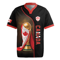 Personalized Canada Football 2026 Rugby Jersey Trophy Flag Pride Art