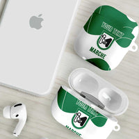 Personalized Italy Marche AirPods Case Flag Style - Wonder Print Shop
