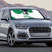 Personalized Italy Marche Auto Sun Shade Flag Style - Wonder Print Shop