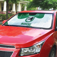 Personalized Italy Marche Auto Sun Shade Flag Style - Wonder Print Shop