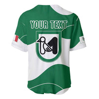 Personalized Italy Marche Baseball Jersey Flag Style LT19