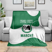 Personalized Italy Marche Blanket Flag Style - Wonder Print Shop