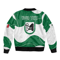 Personalized Italy Marche Bomber Jacket Flag Style LT19