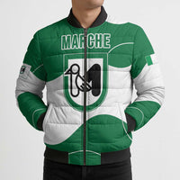 Personalized Italy Marche Bomber Puffer Jacket Flag Style LT19