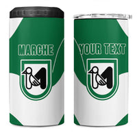 Personalized Italy Marche 4 in 1 Can Cooler Tumbler Flag Style - Wonder Print Shop