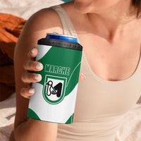 Personalized Italy Marche 4 in 1 Can Cooler Tumbler Flag Style - Wonder Print Shop
