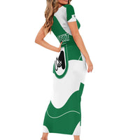 Personalized Italy Marche Family Matching Short Sleeve Bodycon Dress and Hawaiian Shirt Flag Style LT19