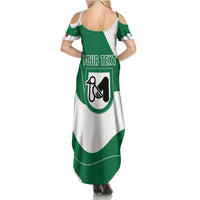 Personalized Italy Marche Family Matching Summer Maxi Dress and Hawaiian Shirt Flag Style LT19