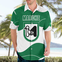 Personalized Italy Marche Hawaiian Shirt Flag Style LT19