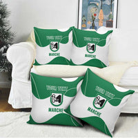 Personalized Italy Marche Pillow Cover Flag Style - Wonder Print Shop