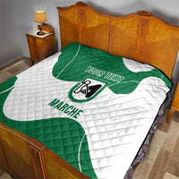 Personalized Italy Marche Quilt Flag Style - Wonder Print Shop