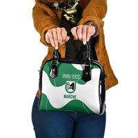 Personalized Italy Marche Shoulder Handbag Flag Style - Wonder Print Shop