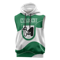 Personalized Italy Marche Sleeveless Hoodie Flag Style LT19