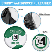 Personalized Italy Marche Spare Tire Cover Flag Style - Wonder Print Shop