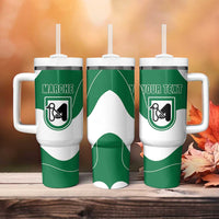 Personalized Italy Marche Tumbler With Handle Flag Style - Wonder Print Shop